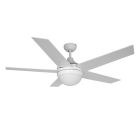 Ventilador de techo modelo adriatico. color blanco. potencia: 60w aspas: ø132cm con mando a distancia edm