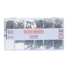 Surtido de tornillos para madera cabeza ph black+decker