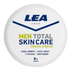 Crema lea men total skin 100ml cara, cuerpo, manos