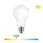 Bombilla standard led e27 13w 2000lm 4000k luz dia ø7x12,1cm. philips