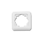 Marco 1 elemento empotrar "serie term" blanco 80x80mm (bolsa blister)