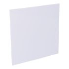 Tapa 175 x 175 mm color blanco brillante para extractor 08413 ø10cm edm