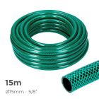 Manguera de jardin basic line ø interior 15mm ø exterior 19mm (5/8") - rollo 15m edm