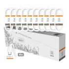 Pack ahorro 10 cables basik usb-c 2,4a blanco tech one tech