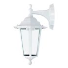 Aplique farol de aluminio blanco modelo zurich 60w e27