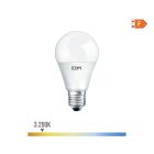 Bombilla standard led e27 10w 932lm 3200k luz calida ø6x10,8cm edm