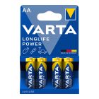 Pila varta alkalina longlife power lr06 aa (blister 4 unid.)