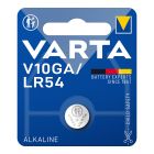 Pila varta lr54 - v10ga 1.5v alkalina (blister 1 unid.) ø11,6x3,0mm