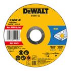 Disco corte acero inox ø125x1x22,23mm dt3507-qz dewalt