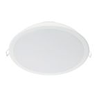 Downlight de empotrar de led 23,5w 2550lm 6500k luz fria mod. meson ø21,5x10,5cm philips