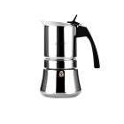 Cafetera etnica de acero inoxidable 18 / 10, 4 tazas