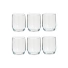 Set 6 vasos de agua de cristal coleccion paol 31,5cl