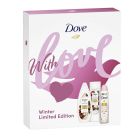 Estuche dove love winter 3 piezas des sp 150+gel 250+ leche 250