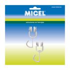 Blister de 2 poleas riel cortina interior tld18 92577 micel