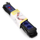 Prolongador con 6 tomas con protector + interruptor 3m.