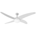 Ventilador de techo modelo caspio. color blanco. potencia: 60w aspas: ø132cm con mando a distancia edm