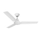 Ventilador de techo modelo industrial. color blanco. potencia: 60w aspas: ø140cm con controlador de pared edm