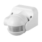 Detector de movimiento con regulador noche/dia orientable 180° ip44 blanco