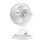 Mini ventilador recargable con pinza y base, 3 w, ø 17 x 18 x 28 cm