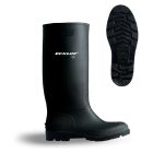 Bota de agua pvc talla 37 caña alta negra dunlop