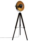 Lampara tripode modelo 'loft lahti' negro e27 156,5x65x57cm