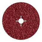 Set 5 discos de lijar de fibra ws, grano 60 ø115mm 2462000 wolfcraft