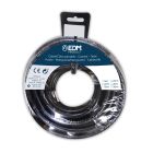 Carrete cablecillo h07z1-k 6,00 mm² negro, 10 m
