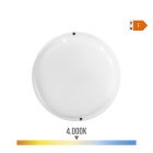 Aplique redondo led 18w 1820lm 4000k ø20,8x4,8cm luz día edm