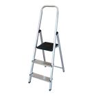 Escalera domestica de aluminio 3 peldaños edm