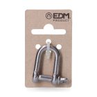 Grillete acero inoxidable aisi316 6 mm