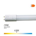 Tubo led t8 9w 900lm 4000k luz dia (eq.18w) ø2,6x60cm edm