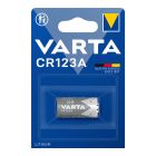 Pila varta lithium cr123a 3v (blister 1 unid.) ø17x34,5mm