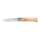 Navaja nº9 de acero inoxidable hoja 9cm. puño madera de haya. opinel