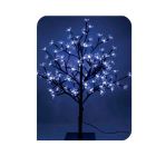 Arbol 3d sakura tronco recto 60cm 120 leds azul ip44 edm