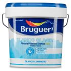 Pintura plástica interior blanco glaciar mate 15l 5208048 bruguer