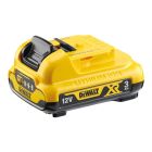 Bateria de carril xr 12v li-ion 3ah dcb124-xj dewalt