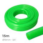 Manguera de jardin anti-torsion ø interior 19mm ø exterior 25mm (3/4") - rollo 15m