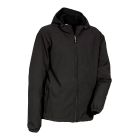 Cazadora softshell vannas negro cofra talla xl