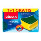 Estropajo salvauñas plus antibacterias 1+1 162590 vileda