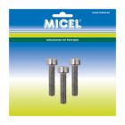 Set de 3 tornillos maquina enrollar toldo tld27 6x30mm 92597 micel