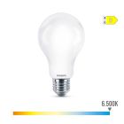 Bombilla standard led e27 13w 2000lm 6500k luz fria ø7x12,1cm. philips