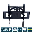 Soporte universal tv de 30-60 pulgadas 60kg con dos brazos y oscilante. con nivel incluido