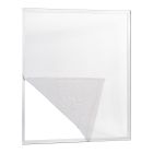 Mosquitera adhesiva blanca 120 x 240 cm, 2 piezas 65 x 240 cm
