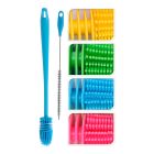 Cepillo limpia botellas colores surtidos, 2 uds