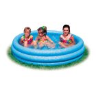 Piscina infantil 3 aros ø114x25cm