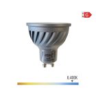 Bombilla dicroica led regulable gu10 6w 500lm 6400k luz fria ø5x5,5cm edm