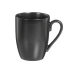 Pack 6 taza porcelana yumei 350 ml negra kozina