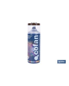 PINTURA ACRIL. 400ML - 8014 MARRÓN SEPIA COFAN