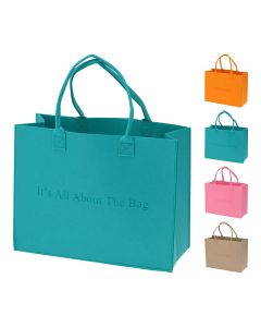 Bolsa de fieltro 44 x 34 cm, colores surtidos