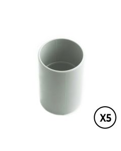 Manguito gris ø 16 mm, 5 unidades